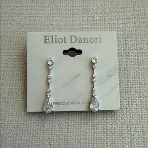 Eliot Danori Crystal Silver Earrings